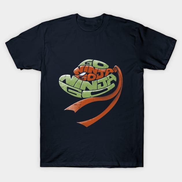 Go Ninja Go T-Shirt by Mr_InfiniTee